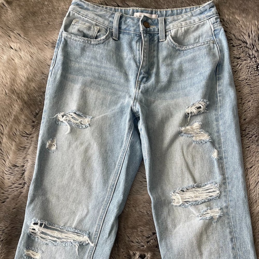 Flying Monkey Distressed Jeans